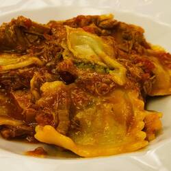 Ravioli di carne con Tocco della Tradizione