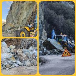 😲...was für ein Steinschlag!!!