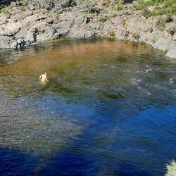 Mann kann aber trotzdem durchlaufen.