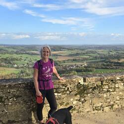 Fantastic views over the surrounding countryside