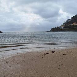 The beach at Muros.