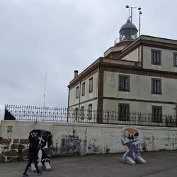 The lighthouse at Finesterra.