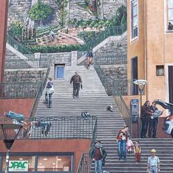 The centre of the piece