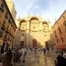 Die riesige Kathedrale, passt kaum auf ein Bild