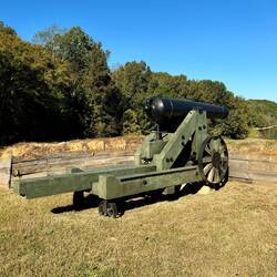 One of several cannons