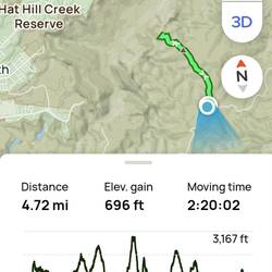 Not our longest/highest hike by far, but enough for us at this point.