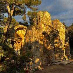 Temple de Diane, built by Romans about 1BC at the site of a sacred spring