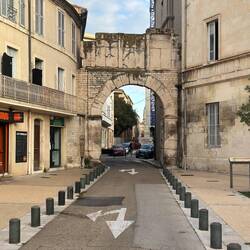 Porte France, one of the gates to the city