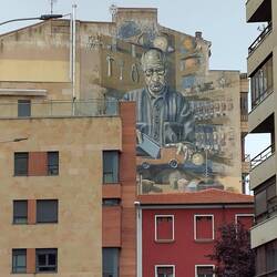 Barrio del Oeste - im Quarter gibts überall Streetart