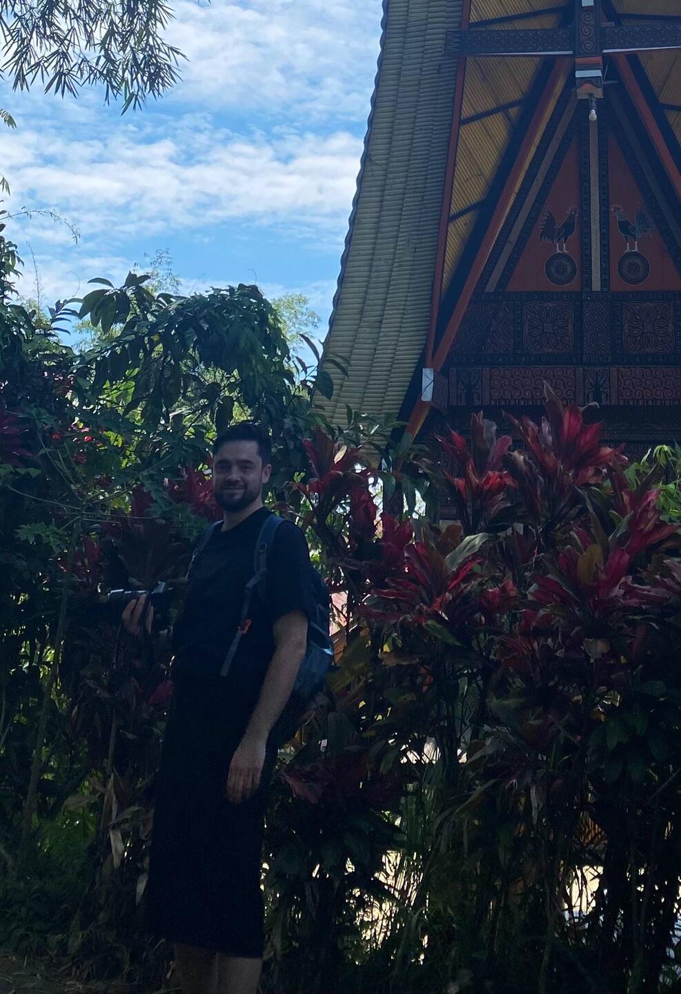 Markus im Sarong
