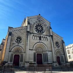 Saint Paul Church down the road from our AirBnb
