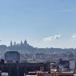 Wieder Rundum Aussicht auf Barcelona.