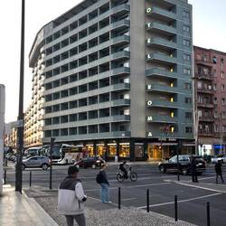 Mijn hotel voor 2 nachten.