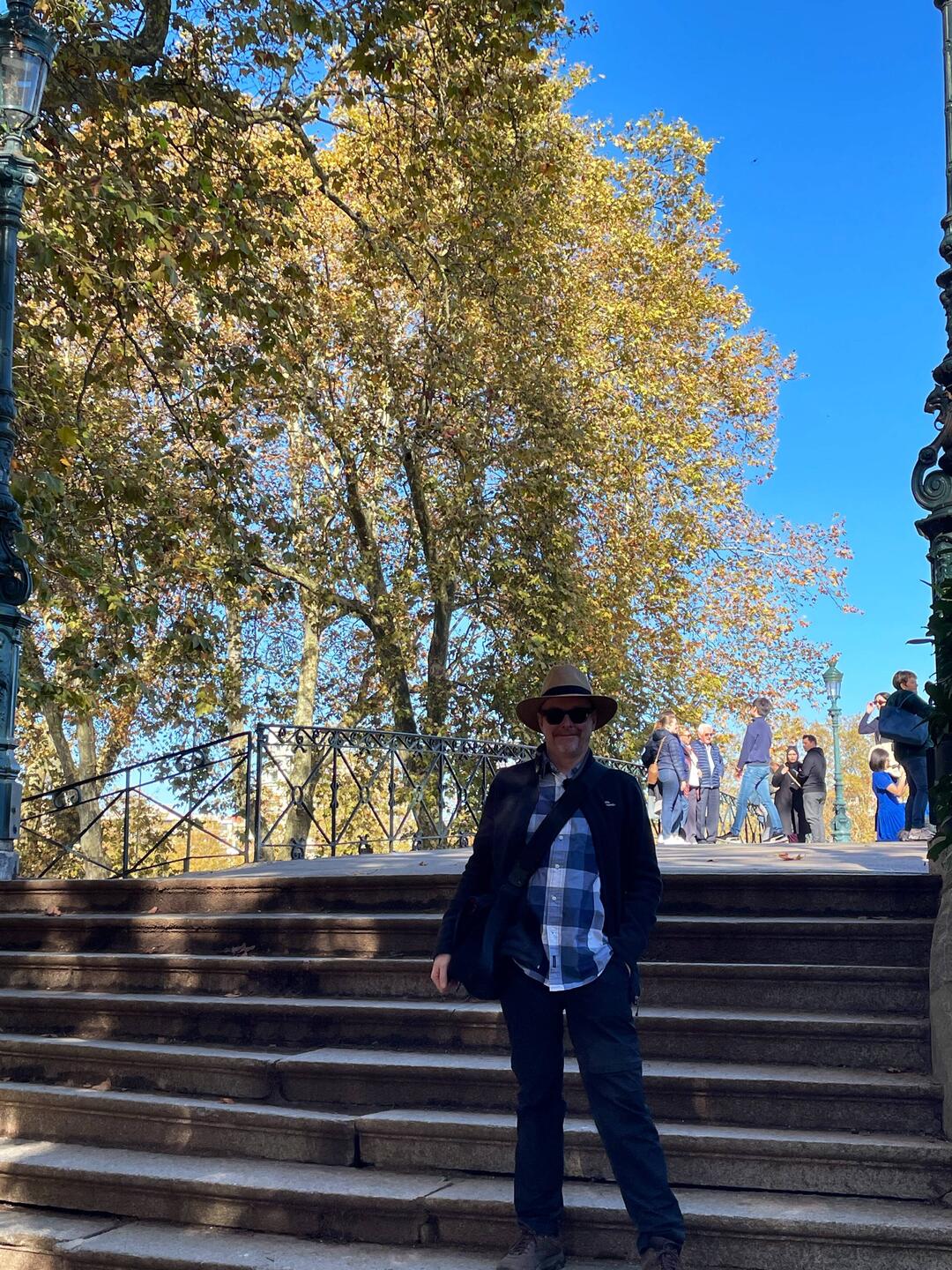 Ian at Le Pont des amors