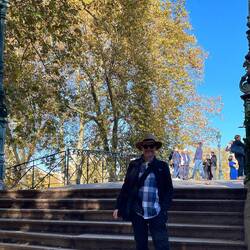 Ian at Le Pont des amors