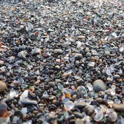 Glass beach