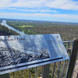 From this lookout , we could see Sydney out there on the right at 52k (as the crow flies)