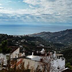 The Costa del Sol stretches out in the distance...
