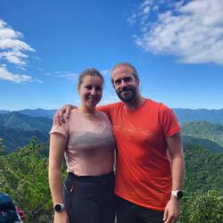 So schöne Aussichten gab es im dichten Wald leider nur selten (wir meinen natürlich den Hintergrund)