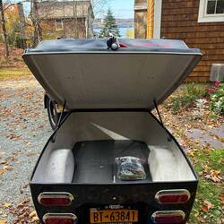 Emptying the trailer was bittersweet