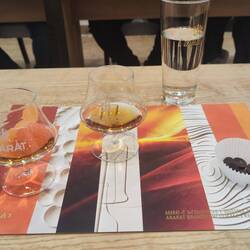 Ararat Brandy: wir probieren 3. + 7. jährigen Brandy