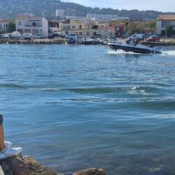 Unser Picknickplatz in La Pointe Courte