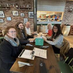 The last pub supper with Bruce and Tammi