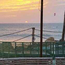 Sonnenuntergang bei einem Fläschchen Bier 🥃
