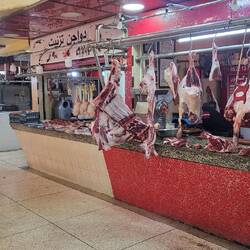 Auf dem Markt in Dakhla konnten wir uns wieder mit Lebensmitteln eindecken.