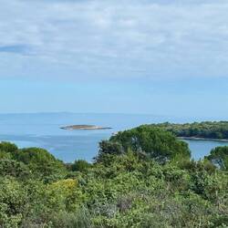 Blick auf die Küstenlandschaft