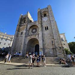 De Kathedraal (Se) van Lissabon.