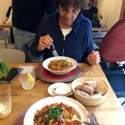 Well deserved lunch (sopa mallorqui)