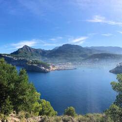 Beautiful hike 18km port de Sóller via Sóller and back to Port de Sóller