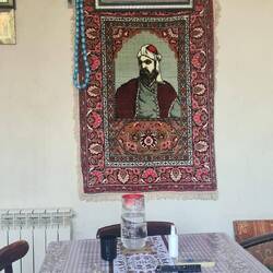 Huseyn's shrine to Nizami Ganjavi