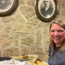 Amazing meal at the family run Hotel. All locally sourced ingredients and homemade wine.