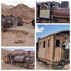 Eisenbahnmuseum in Pulacayo