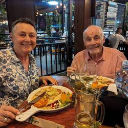 Dinner in La Fortuna