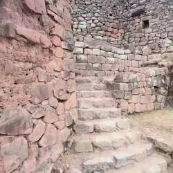 In mitten des alten Dorfes Pisac 😂