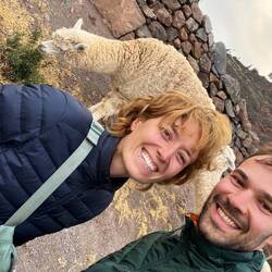 Unsere Freunde waren natürlich auch am Start 🦙