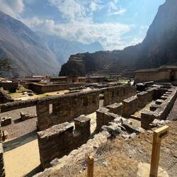 Die Inka Ruinen von Ollantaytambo