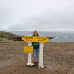 Slope Point, 46 ° 40 ' Süd, 160 ° Ost, näher kommen wir der Antarktis auf dieser Reise nicht