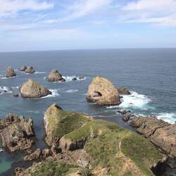 vorgelagerte Klippen Nugget Point