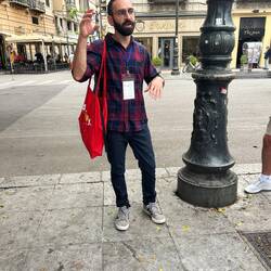 Food tour with Salvo (Salvatore is the most common boy's name in Sicily)