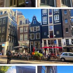 Not trick photography. Bendy houses.