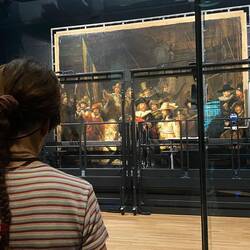 Restoration of Rembrandt "The Night Patrol".