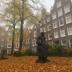 A court from Middle ages for beguines: lay religious women.