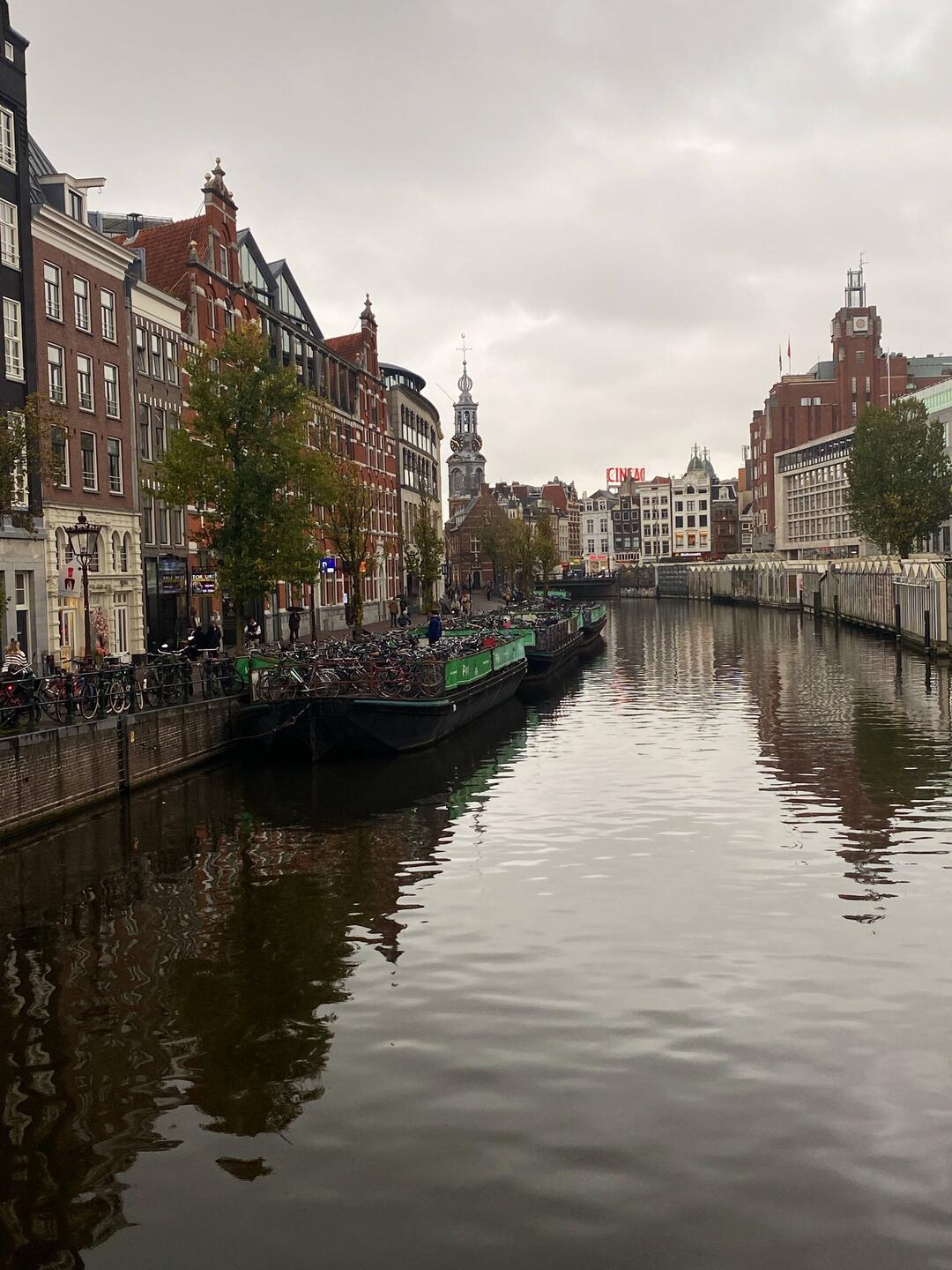 There are areas of the city heaving with tourists - not here.