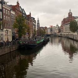 There are areas of the city heaving with tourists - not here.