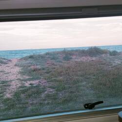 Ausblick beim Kochen