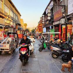 Roller immer mittendrin